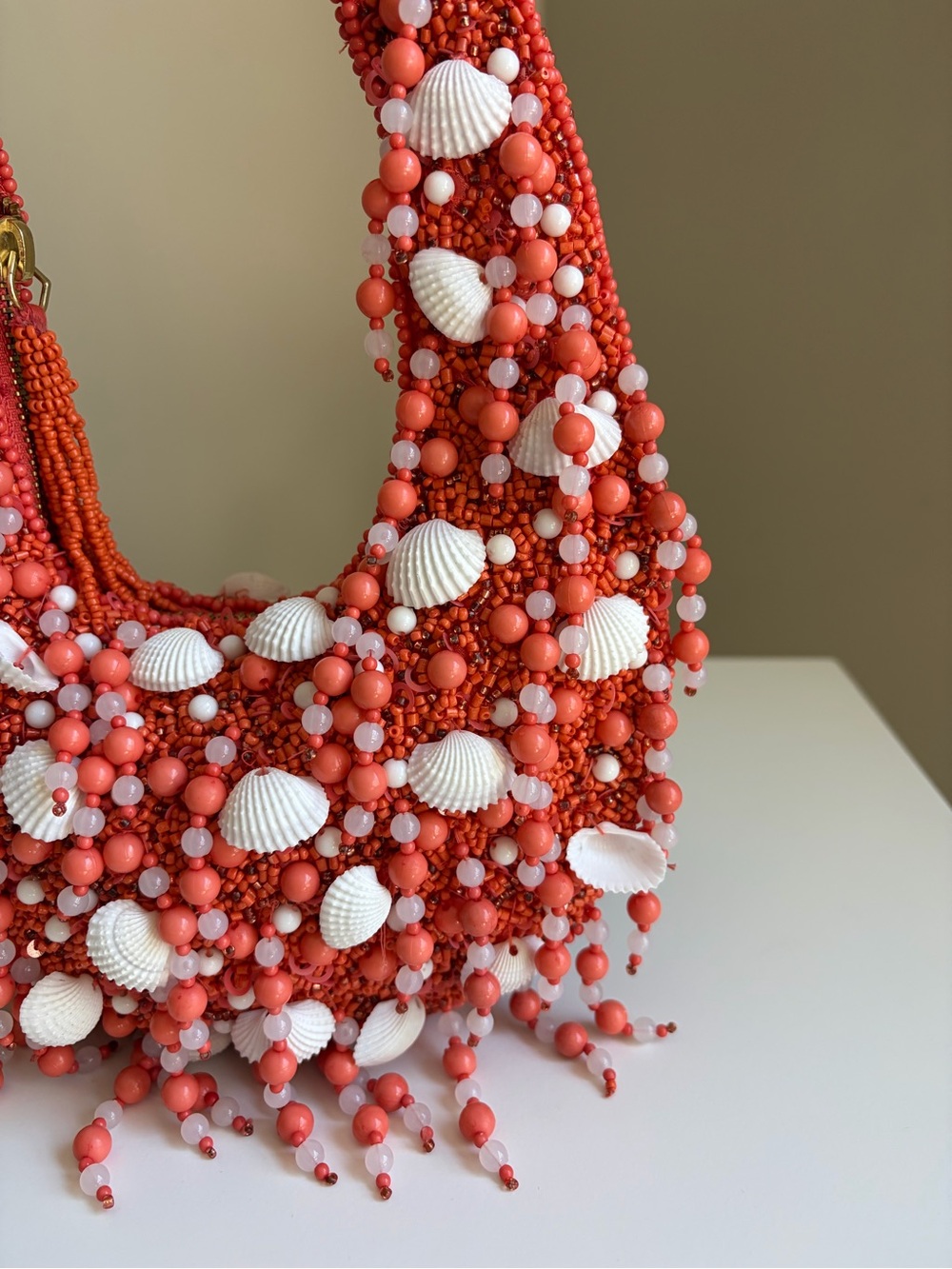 Seashell Beaded Bag - Picture 8 of 12